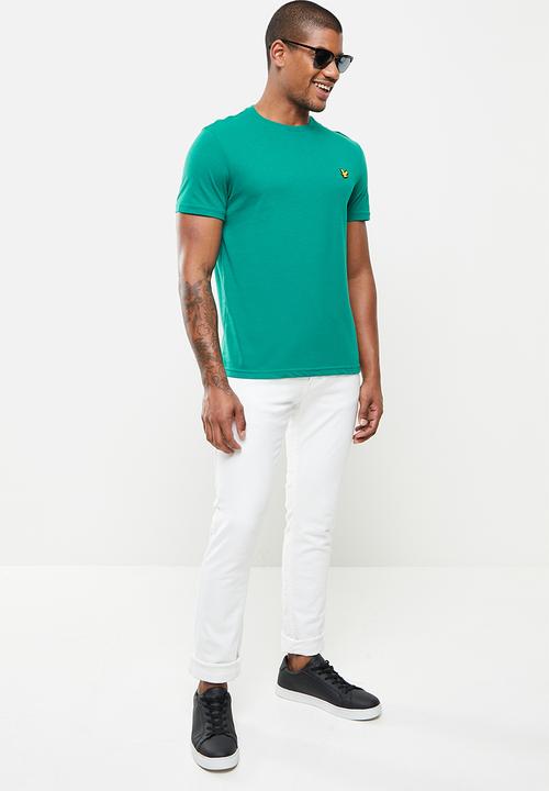 Lyle & Scott - Martin ss t-shirt - teal green 