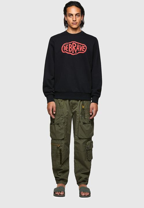Diesel  - S-girk-k20 sweater - black