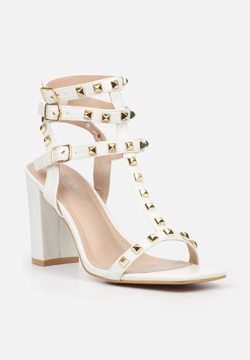 Miss Black - Cersei1 heel - white