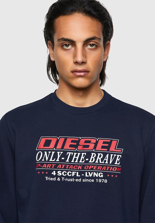 Diesel  - S-girk-k21 sweater - navy