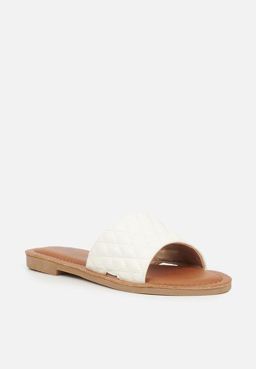 Butterfly Feet - Tassa 1 slide - white