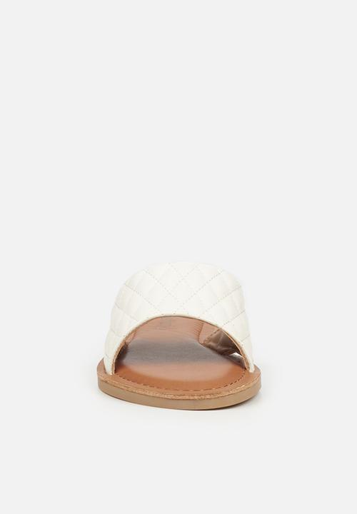 Butterfly Feet - Tassa 1 slide - white