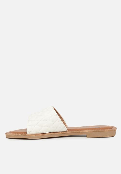 Butterfly Feet - Tassa 1 slide - white