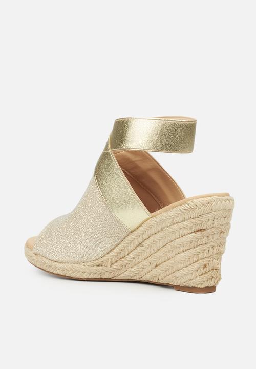 Butterfly Feet - Drayco 2 espadrille wedge - gold