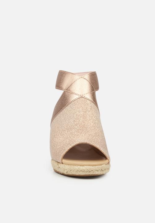 Butterfly Feet - Drayco 2 espadrille wedge - rose gold