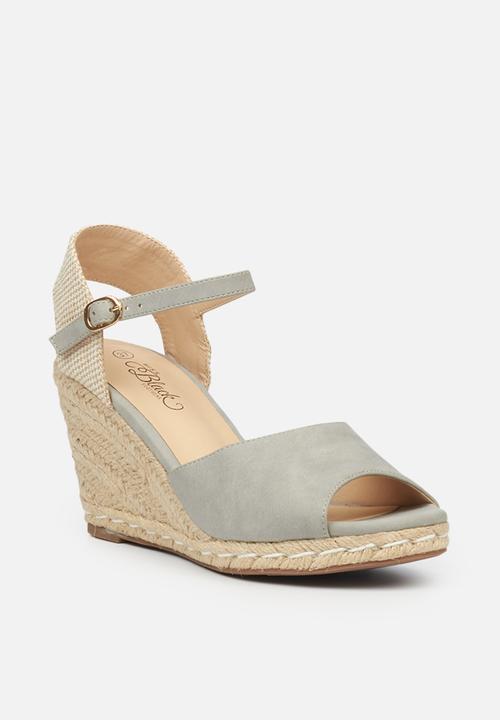 Miss Black - Jojo2 espadrille wedge - grey