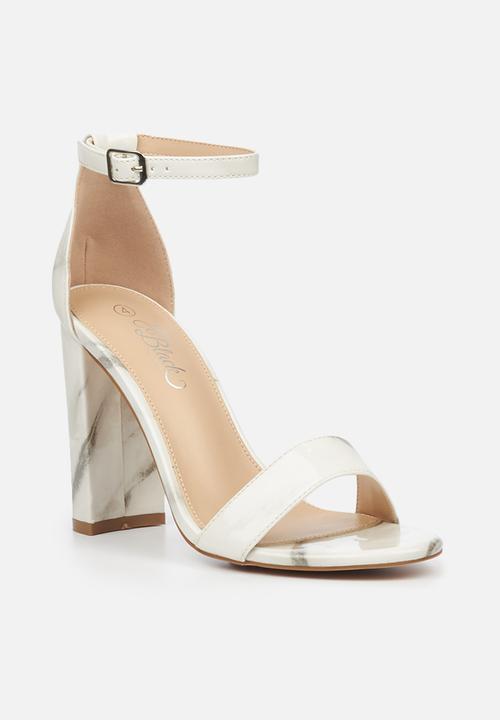 Miss Black - Aura1 heel - white