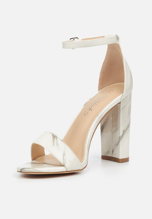 Miss Black - Aura1 heel - white