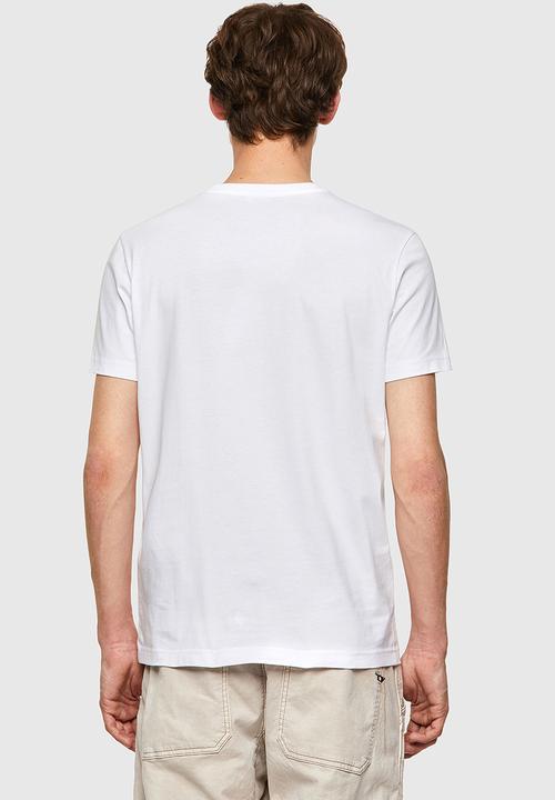Diesel  - T-diegos-k20 graphic tee - white
