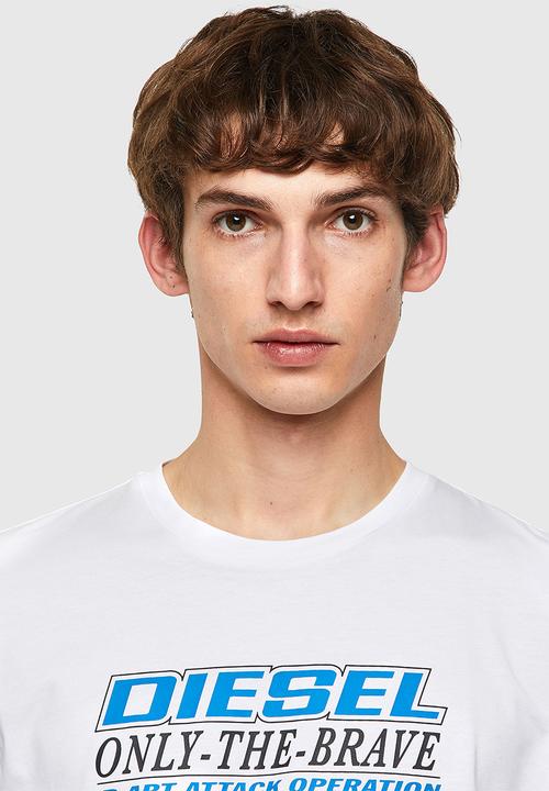 Diesel  - T-diegos-k20 graphic tee - white