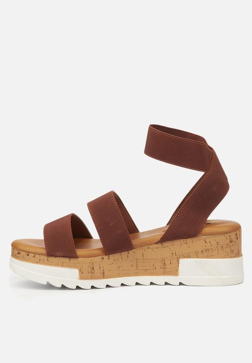 Butterfly Feet - Maddy 2 wedge - brown