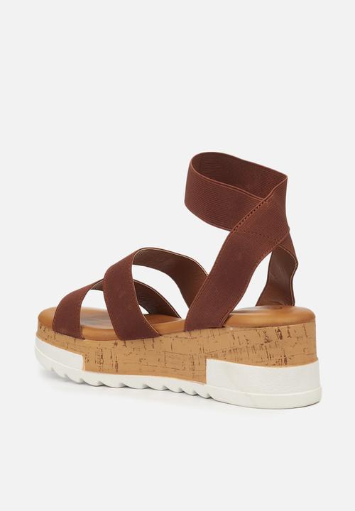 Butterfly Feet - Maddy 2 wedge - brown