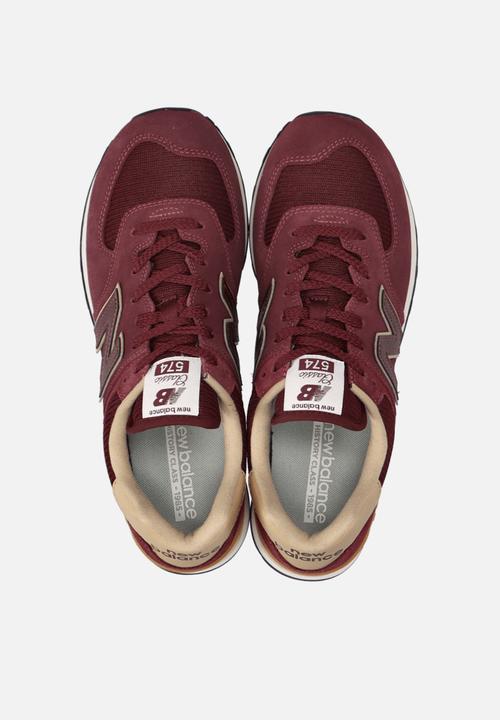 New Balance  - 574 v2 - burgundy