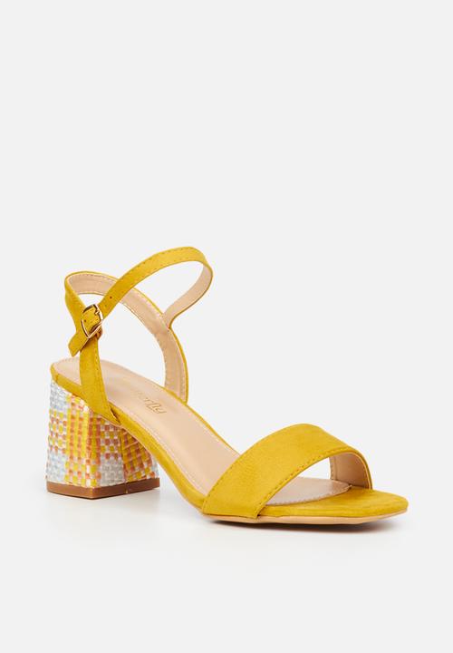 Butterfly Feet - Nicolsen 1 heel - yellow