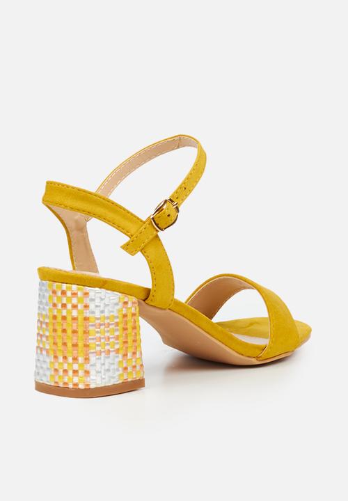 Butterfly Feet - Nicolsen 1 heel - yellow