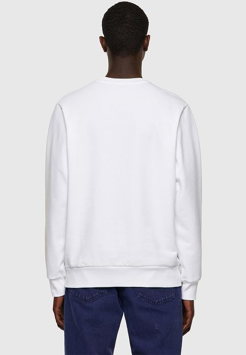 Diesel  - S-girk-b6 sweater - white