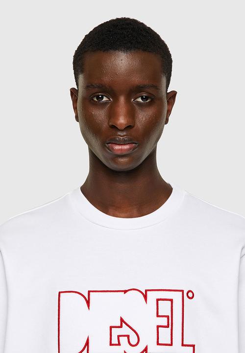 Diesel  - S-girk-b6 sweater - white
