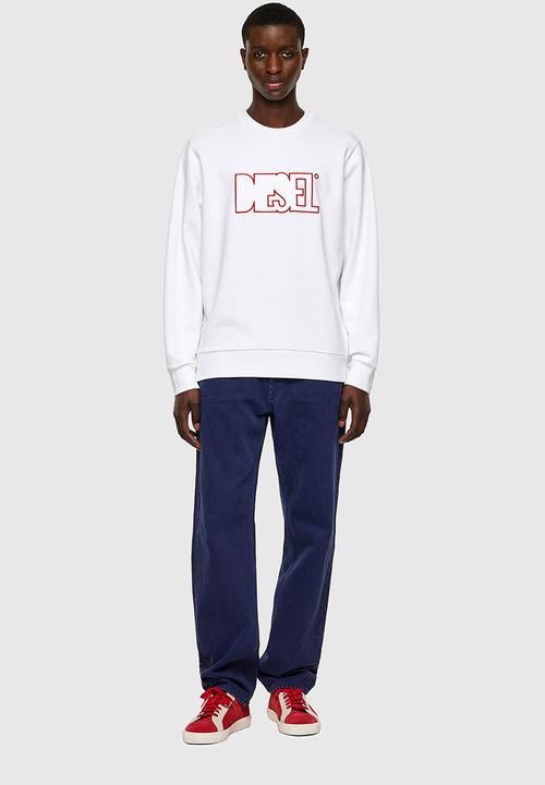 Diesel  - S-girk-b6 sweater - white
