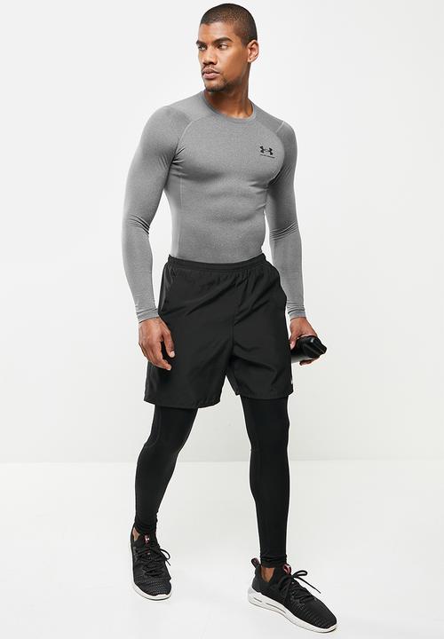 Under Armour - UA heatgear armour comp long sleeve - dark grey