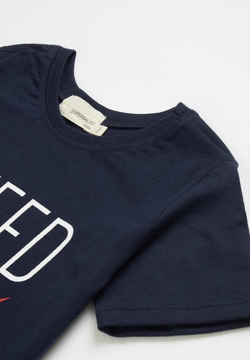 Superbalist - Tee & shorts pj set - navy
