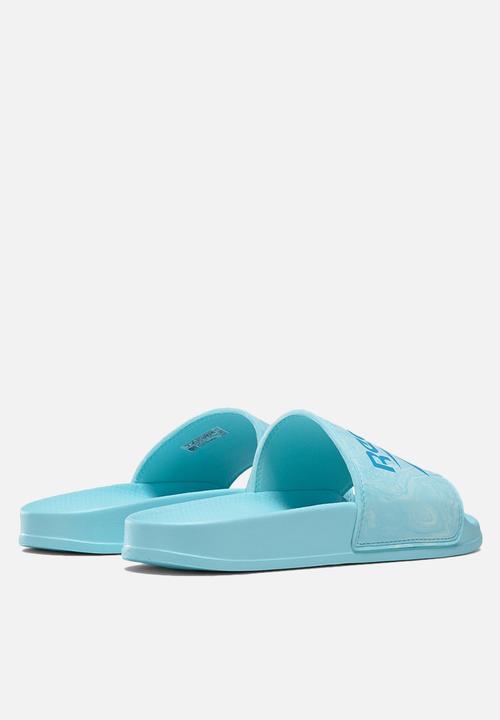 Reebok - Rbk fulgere slide - digital glow/radiant aqua /chalk blue