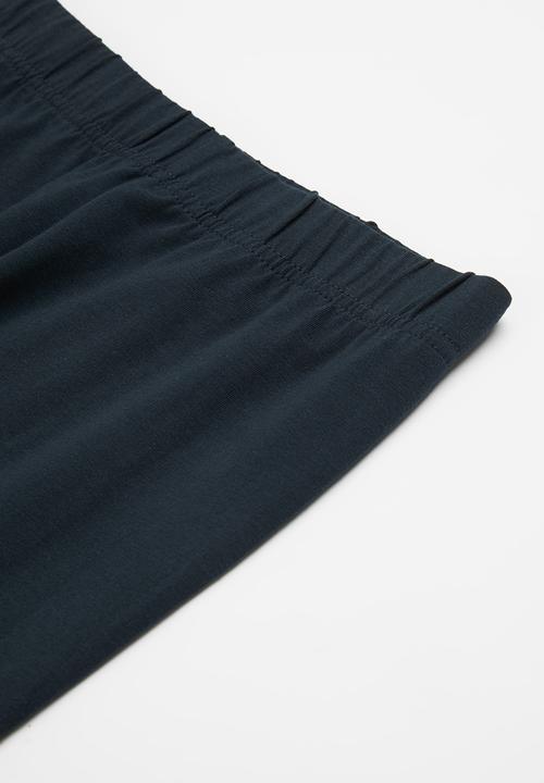 POLO - Girls megan printed cropped legging - navy