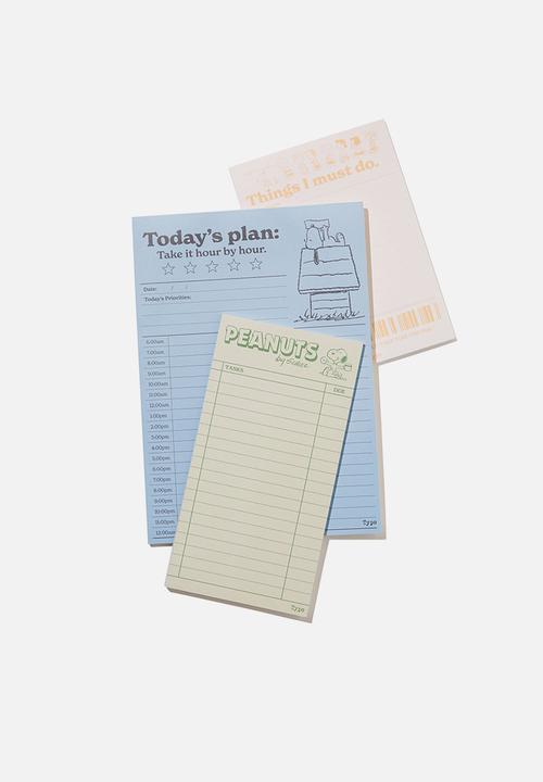 Typo - Make a list 3pk-lcn pea blue todays plan