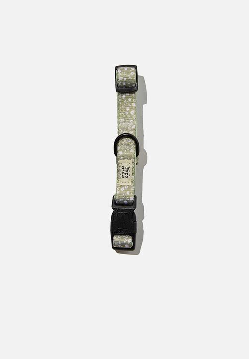 Typo - Pet club pet collar-gum leaf meadow ditsy