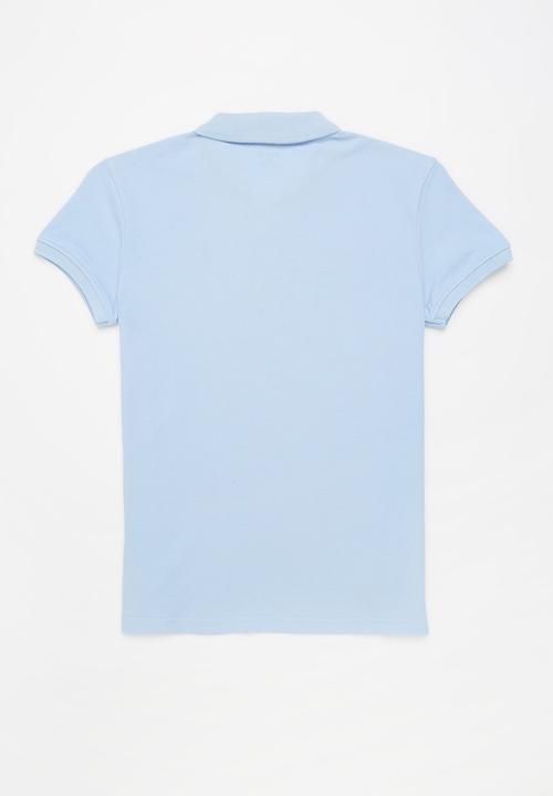 POLO - Boys austin short sleeve golfer - light blue