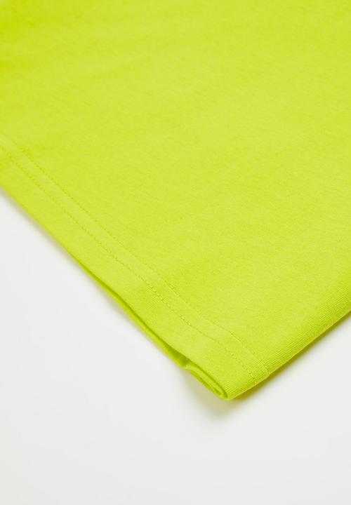 POLO - Boys corey printed tee - lime