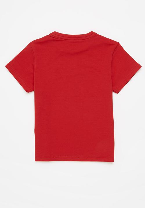 POLO - Girls kelly short sleeve tee - red