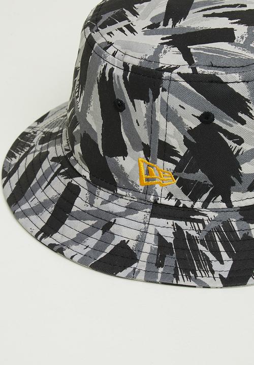 New Era - Bucket camo tapered newera - grey & black