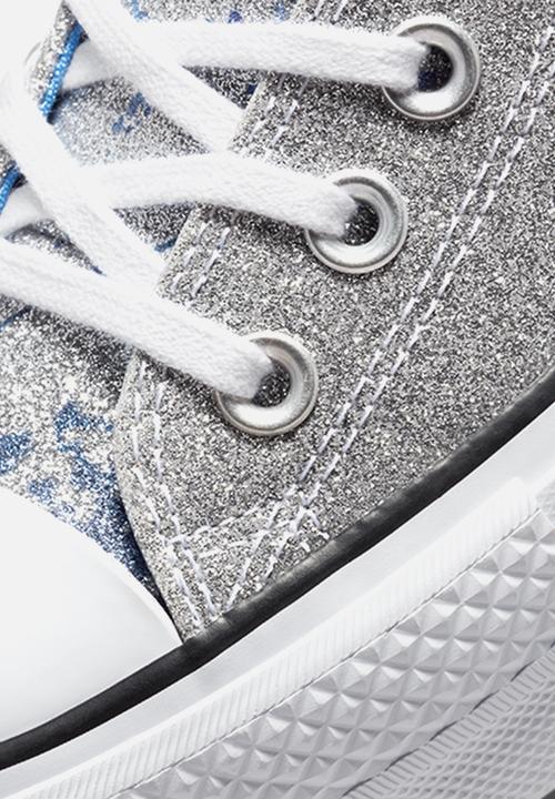 Converse - Chuck taylor all star platform glitter   -hybrid shine