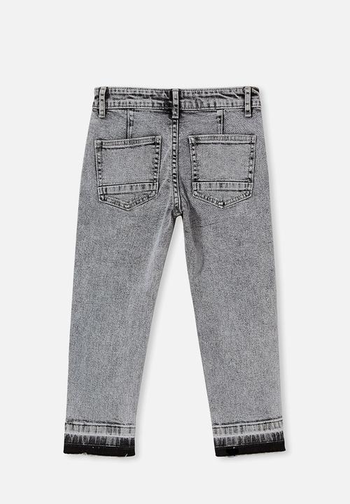 Cotton On - Straight fit jean  - whitehaven light grey