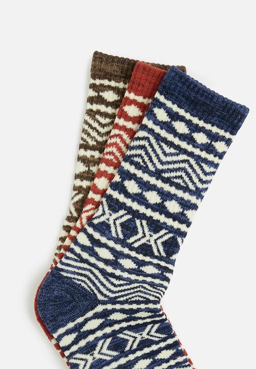 Cotton On - 3 Pack active socks - multi