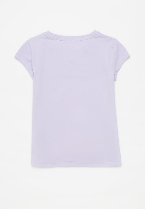SISSY BOY - Basic round neck cap sleeve top - lavender