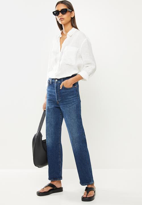 Levi’s® - Ribcage straight ankle - mid blue