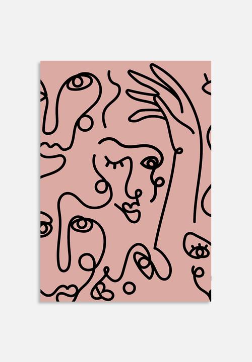 Sugar & Vice - The reflections collection wall art bundle