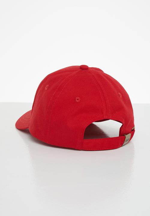 POLO - Kids parker classic peak - red