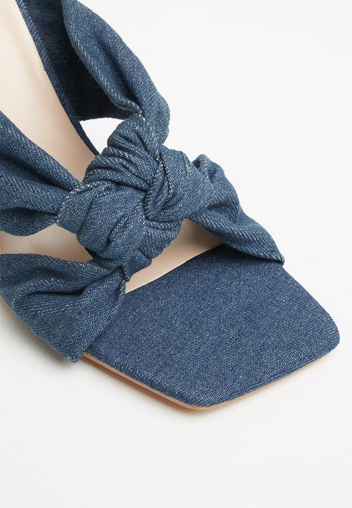 SISSY BOY - Monday mantra mule heel - denim
