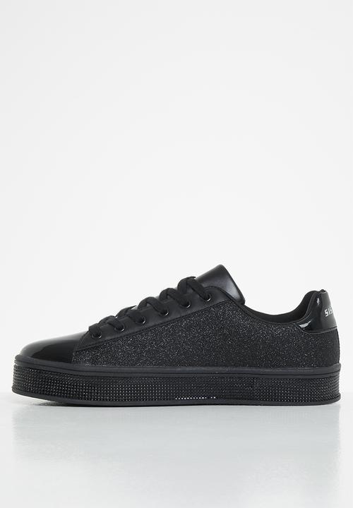SISSY BOY - Shine bright duchess sneaker - black