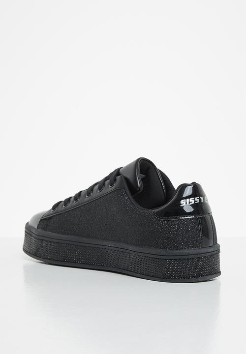 SISSY BOY - Shine bright duchess sneaker - black
