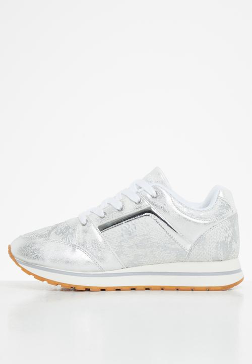SISSY BOY - Flashing lights sneaker - silver
