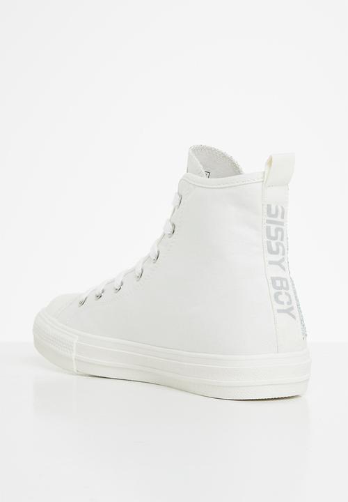 SISSY BOY - For the glitz sneaker - white & silver