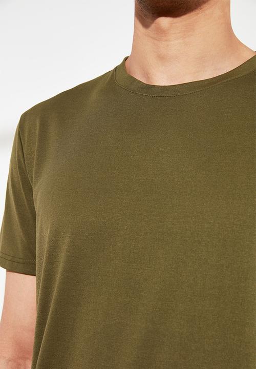 Trendyol - Rico short sleeve tee - khaki