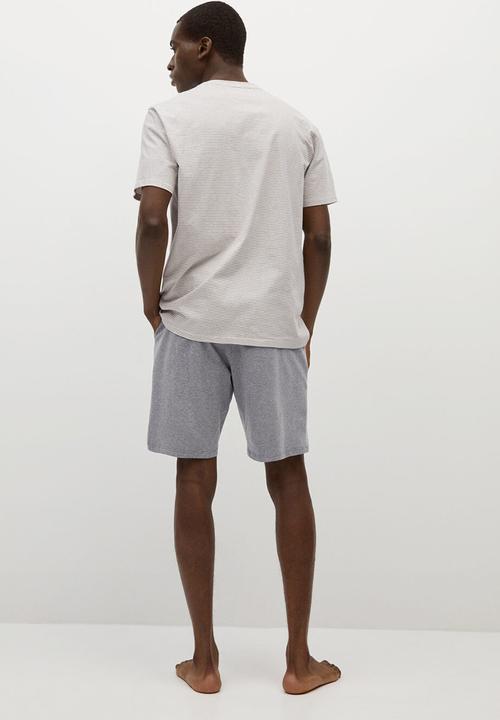 MANGO - Pijama pack begur - grey
