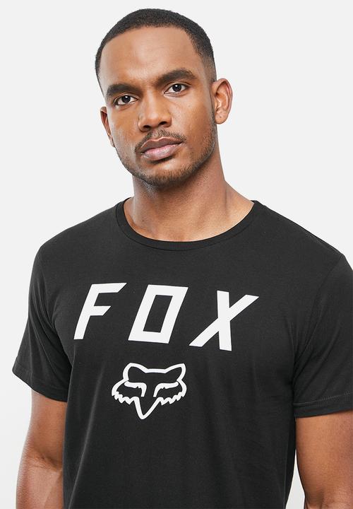 Fox - Legacy moth short sleeve tee - black