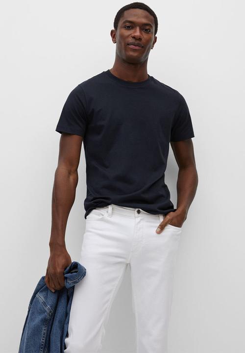 MANGO - Jeans jan - white