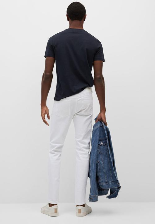 MANGO - Jeans jan - white