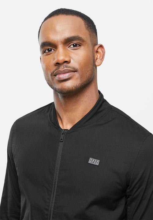 S.P.C.C - Walcott regular fit baseball jacket - black